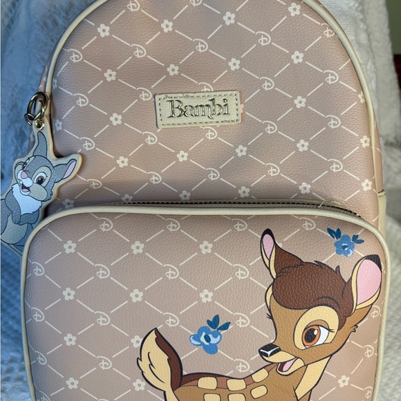 Primark Bambi Backpack/Travel Set - Pink and Cream - Picture 3 of 5